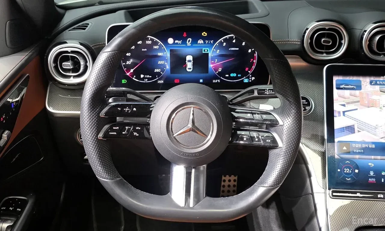 Mercedes-Benz C 300 AMG* LINE* BURMESTER* ОБДУХВАНЕ* ДИСТРОНИК* ХЕДЪП*, снимка 9 - Автомобили и джипове - 56186111
