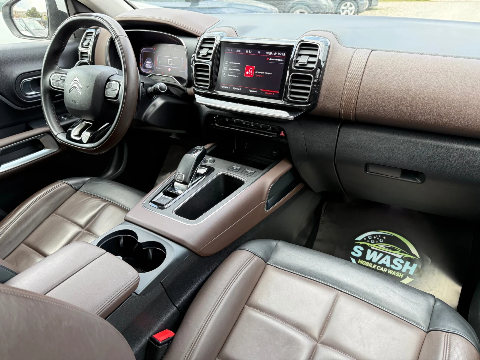 Citroen C5 Aircross М.ТОЧКА* LineAss* KeyLess* КАМЕРА* ПОДГРЕВ* FULL, снимка 13 - Автомобили и джипове - 54154276