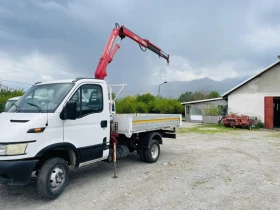 Обява за продажба на Iveco 35c13 2.8td-ТРИСТРАНЕН САМОСВАЛ С КРАН ~25 900 лв. - изображение 7
