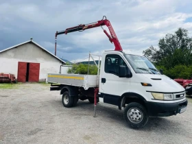 Обява за продажба на Iveco 35c13 2.8td-ТРИСТРАНЕН САМОСВАЛ С КРАН ~25 900 лв. - изображение 9