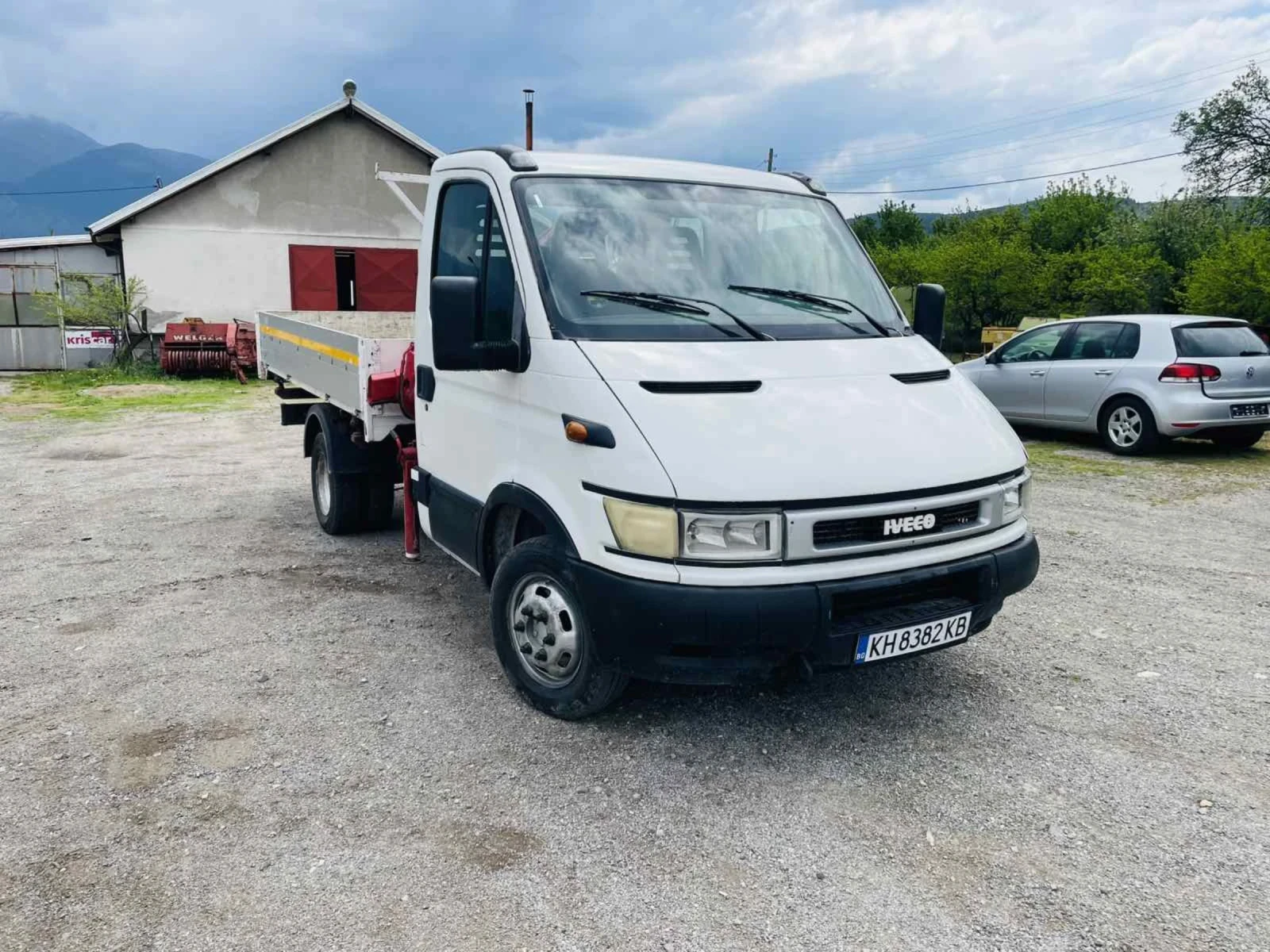 Iveco 35c13 2.8td-ТРИСТРАНЕН САМОСВАЛ С КРАН - изображение 2