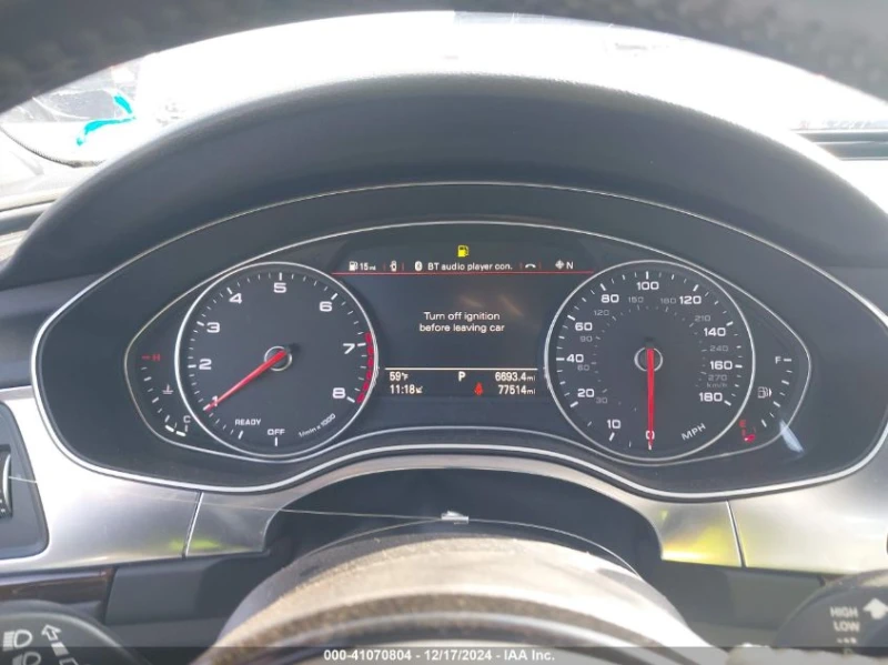 Audi A6 2.0L I-4 DI, DOHC, VVT, TURBO, 252HP Front Wheel D, снимка 12 - Автомобили и джипове - 49211895