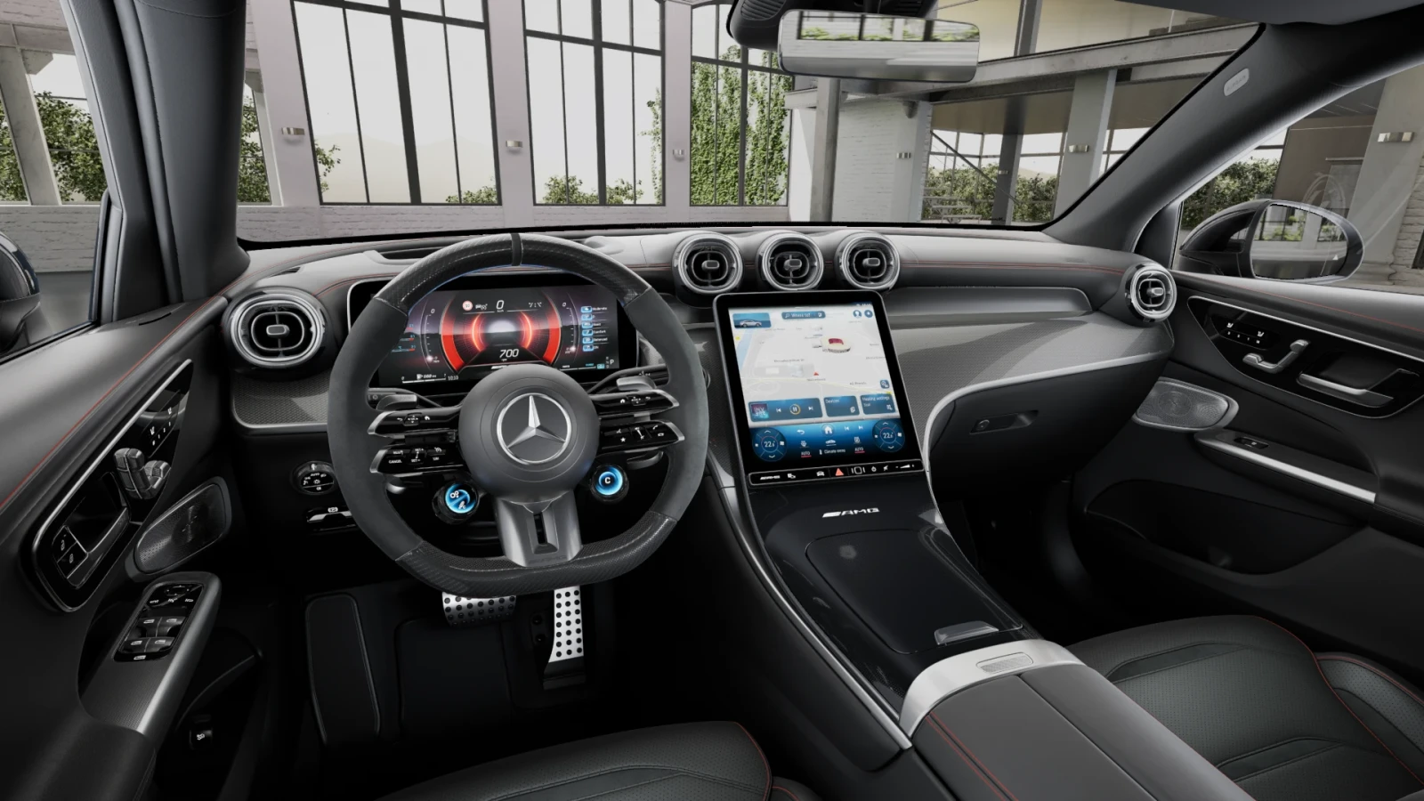 Mercedes-Benz GLC 43 AMG 4MATIC Coupе, снимка 8 - Автомобили и джипове - 53795381