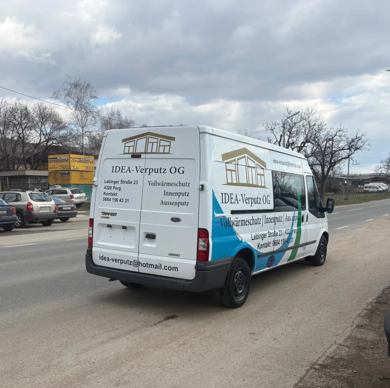 Ford Transit КЛИМА/Макси/6 места, снимка 4 - Бусове и автобуси - 49378489