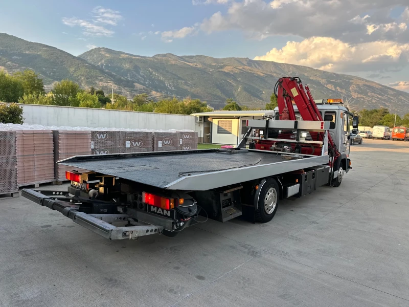 Man 12.224 ПАЯК!КРАН!ПЛАТФОРМА!ТОП!, снимка 9 - Камиони - 50954709