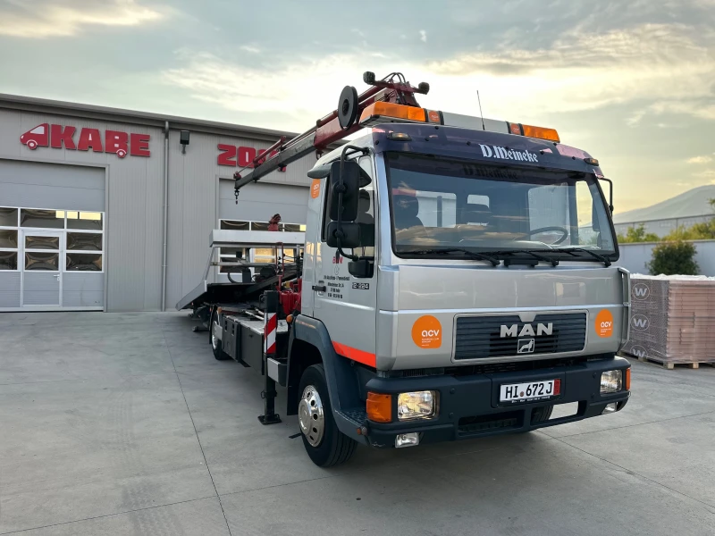 Man 12.224 ПАЯК!КРАН!ПЛАТФОРМА!ТОП!, снимка 2 - Камиони - 50954709