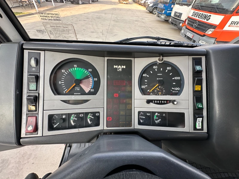 Man 12.224 ПАЯК!КРАН!ПЛАТФОРМА!ТОП!, снимка 12 - Камиони - 50954709