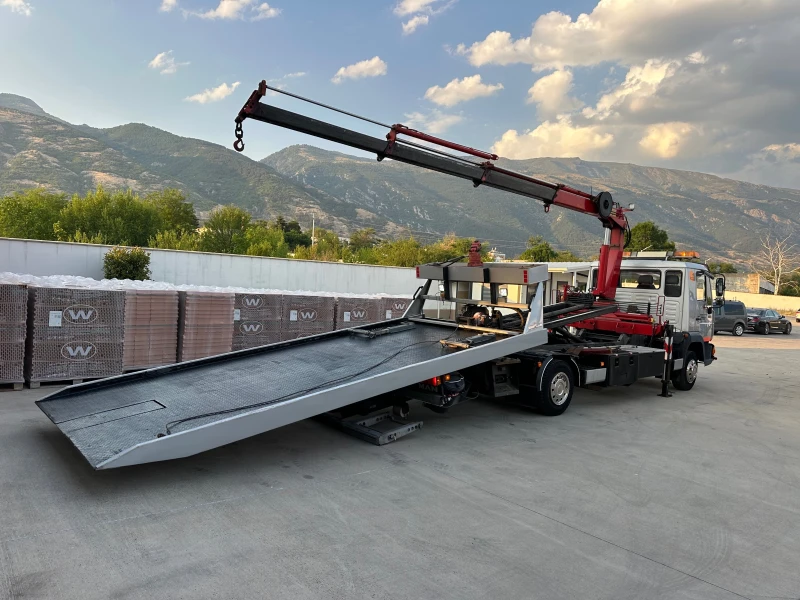 Man 12.224 ПАЯК!КРАН!ПЛАТФОРМА!ТОП!, снимка 14 - Камиони - 50954709