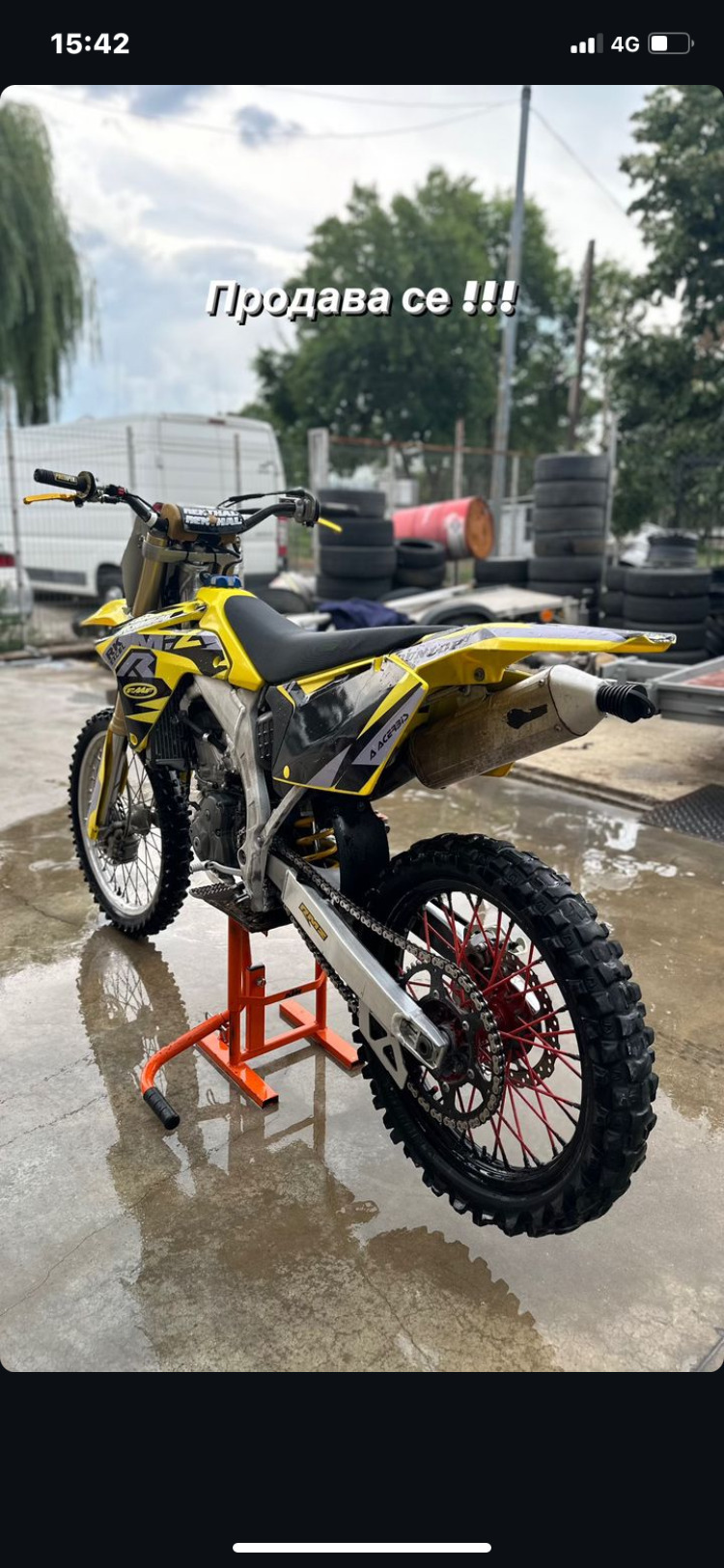 Suzuki Rmz 450, снимка 12 - Мотоциклети и мототехника - 46684259