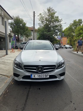 Mercedes-Benz C 220 205 коня, 9 джи троник, камера 360, масаж, дистрон, снимка 1