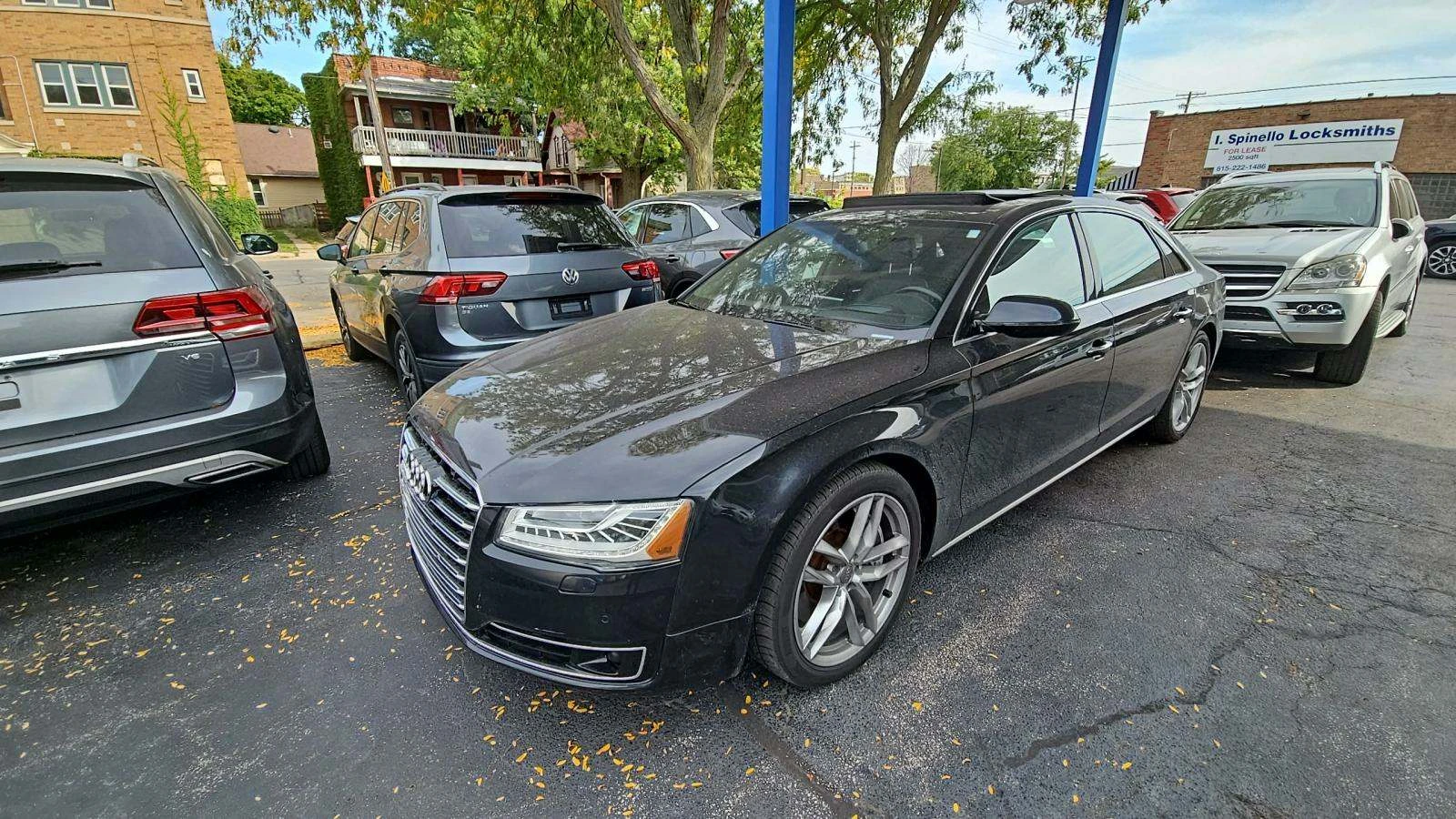 Audi A8 * Камери* * Обдухване* Head up* * Подгрев* * Keyle - [1] 