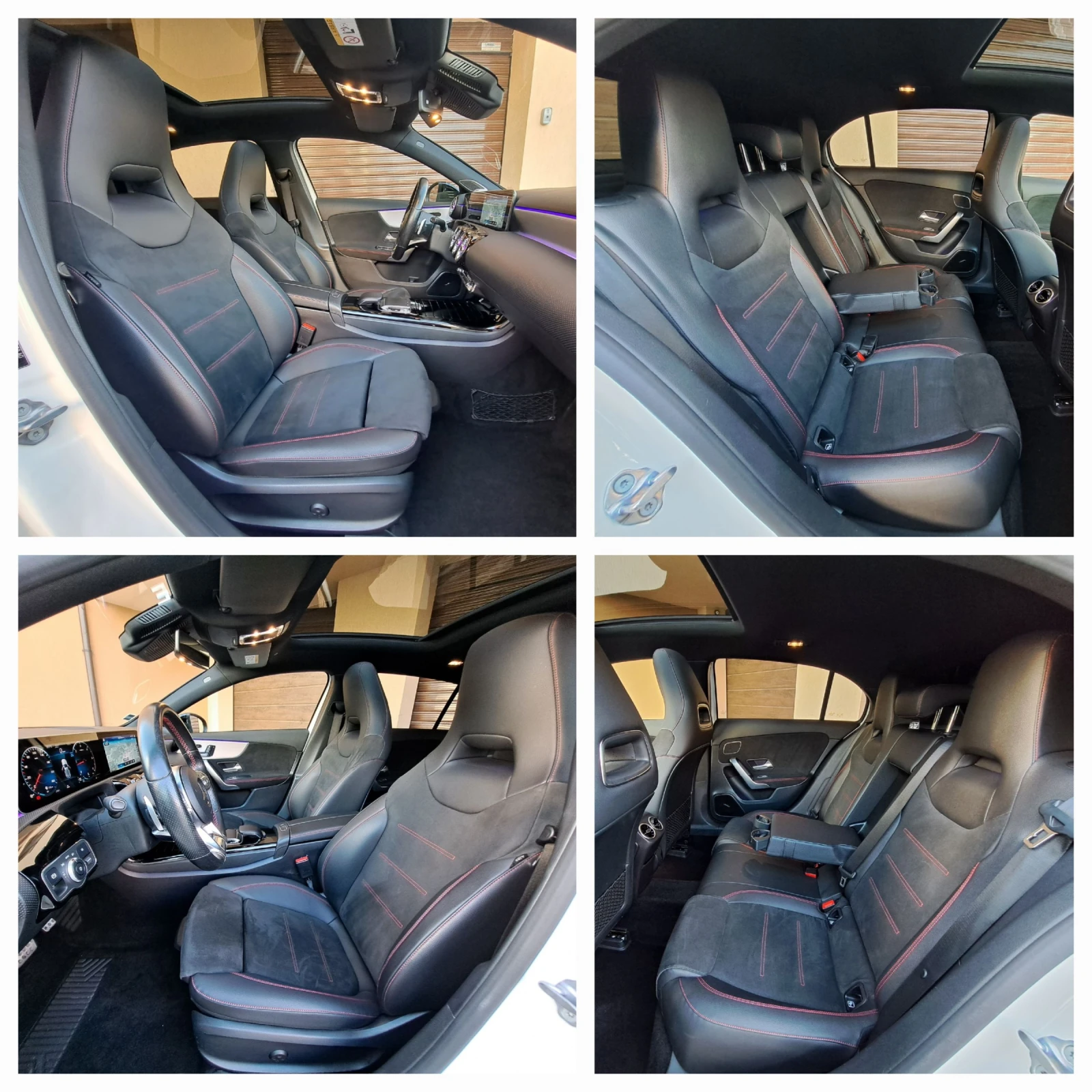 Mercedes-Benz A 200 AMG LINE* 2.0d* 150кс* ALCANTARA* 360 KAMERA* 8G, снимка 9 - Автомобили и джипове - 54694963