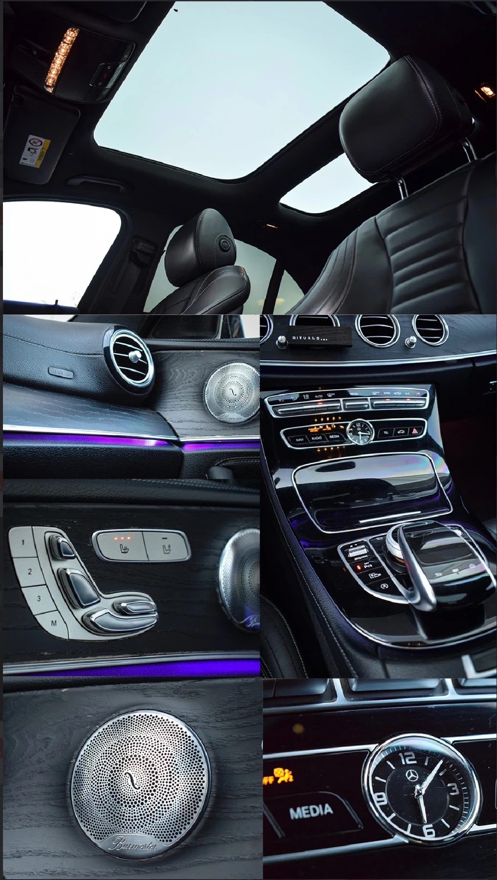 Mercedes-Benz E 350 Mercedes-Benz E350 AMG LINE 2017г. 258к. с 9G, снимка 11 - Автомобили и джипове - 55742190