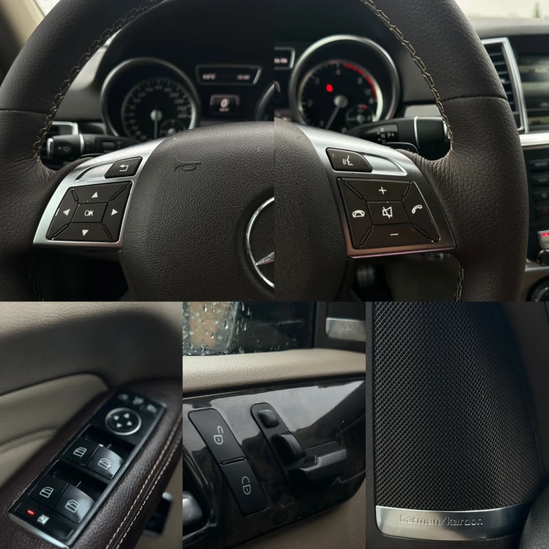 Mercedes-Benz ML 350 * Обдухване* HarmanKardon* Вакум* Камера* , снимка 14 - Автомобили и джипове - 51883846