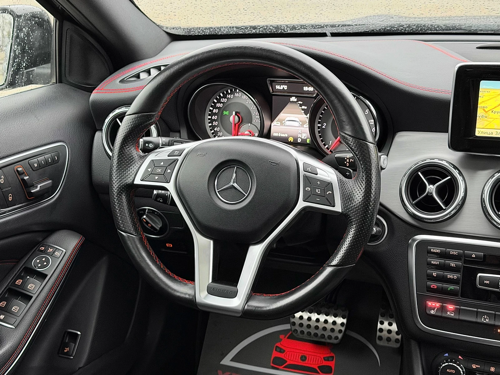 Mercedes-Benz GLA 220 AMG Line/ 4MATIC/ PANO/ EXCLUSIVE/ CAMERA/ RED | Mobile.bg   8