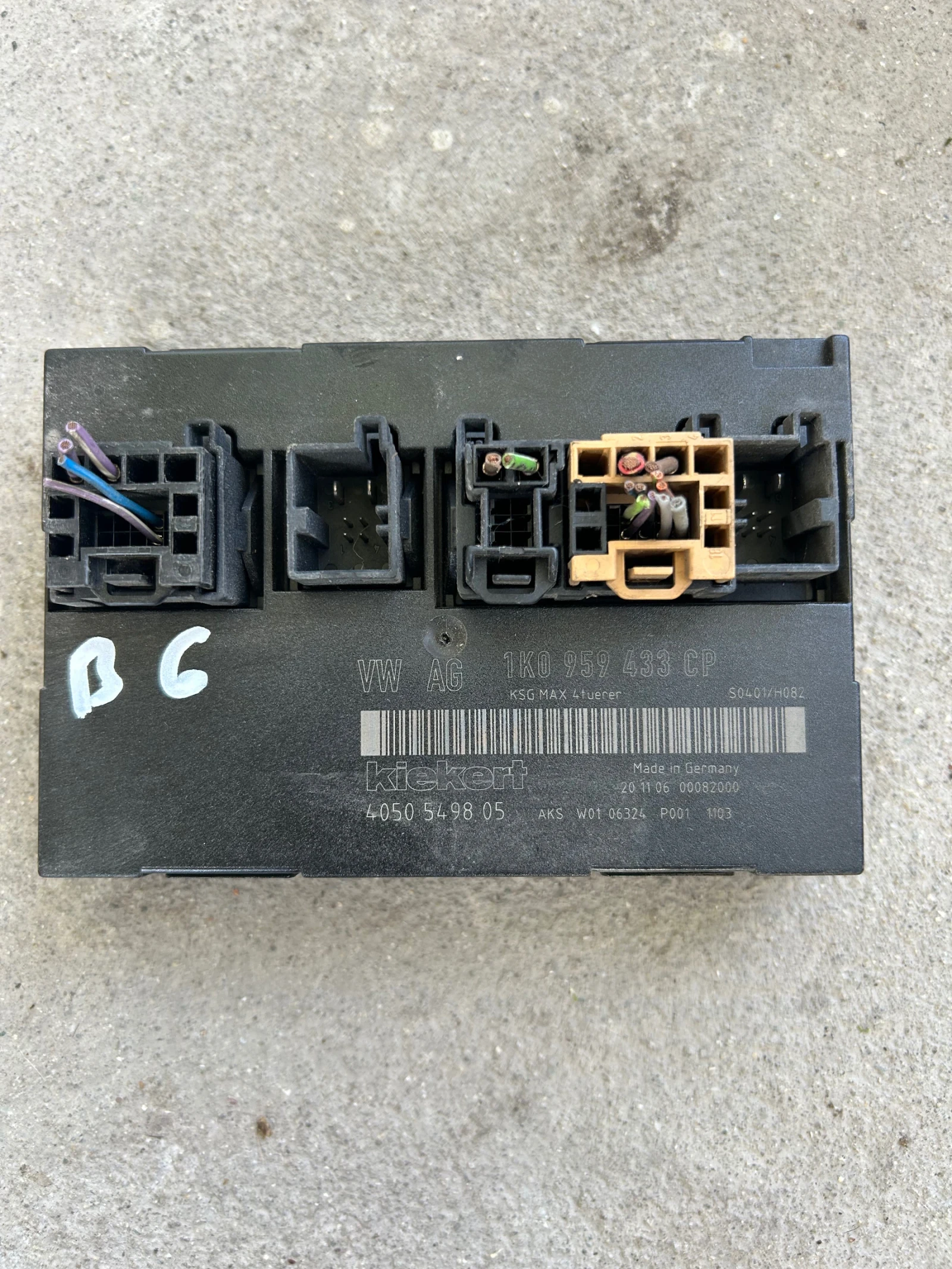 3C0959433CP  комфорт модул VOLKSWAGEN PASSAT B6  