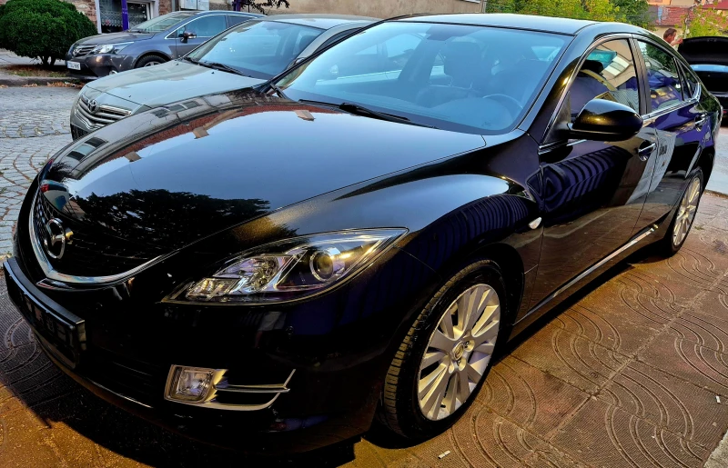 Mazda 6 2.0i-автомат-EXCLUSIVE-нави-кожа-Japan , снимка 6 - Автомобили и джипове - 51345762