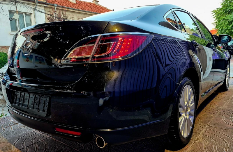 Mazda 6 2.0i-автомат-EXCLUSIVE-нави-кожа-Japan , снимка 8 - Автомобили и джипове - 51345762