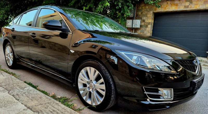 Mazda 6 2.0i-автомат-EXCLUSIVE-нави-кожа-Japan , снимка 10 - Автомобили и джипове - 51345762
