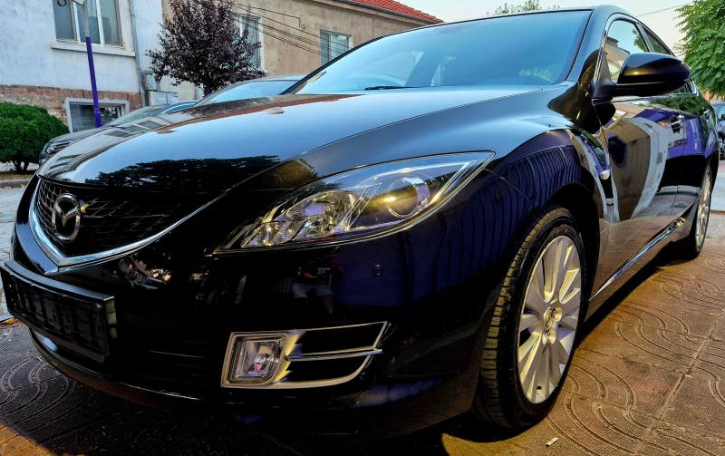 Mazda 6 2.0i-автомат-EXCLUSIVE-нави-кожа-Japan , снимка 5 - Автомобили и джипове - 51345762