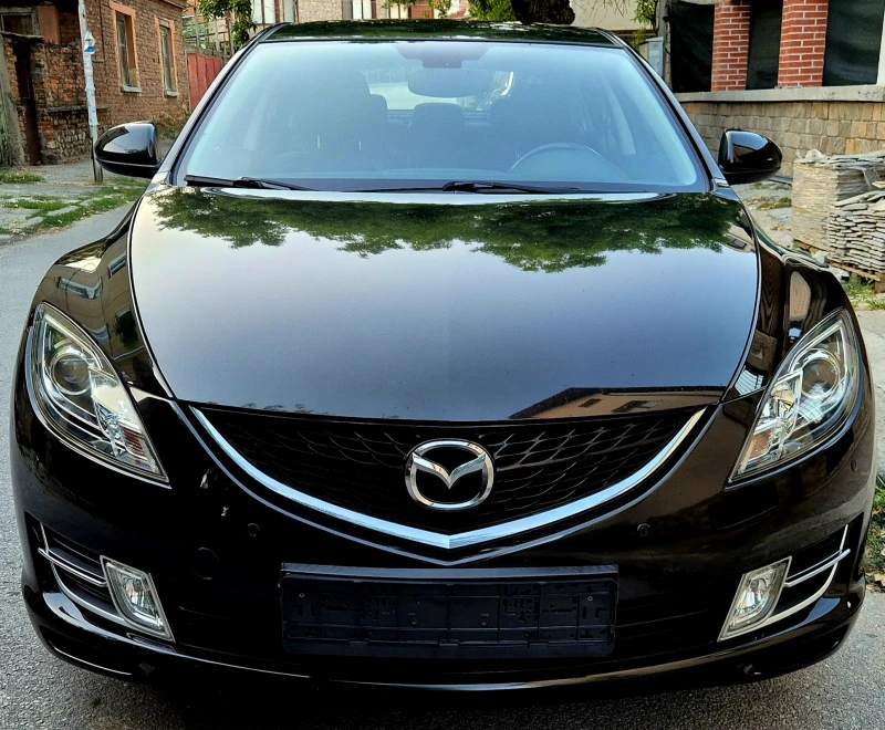 Mazda 6 2.0i-автомат-EXCLUSIVE-нави-кожа-Japan , снимка 3 - Автомобили и джипове - 51345762
