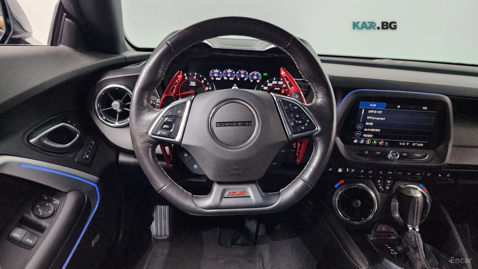 Chevrolet Camaro SS* 6.2* V8* BOSE* ПОДГРЕВ* ОБДУХВАНЕ* ХЕДЪП* , снимка 6 - Автомобили и джипове - 55749569