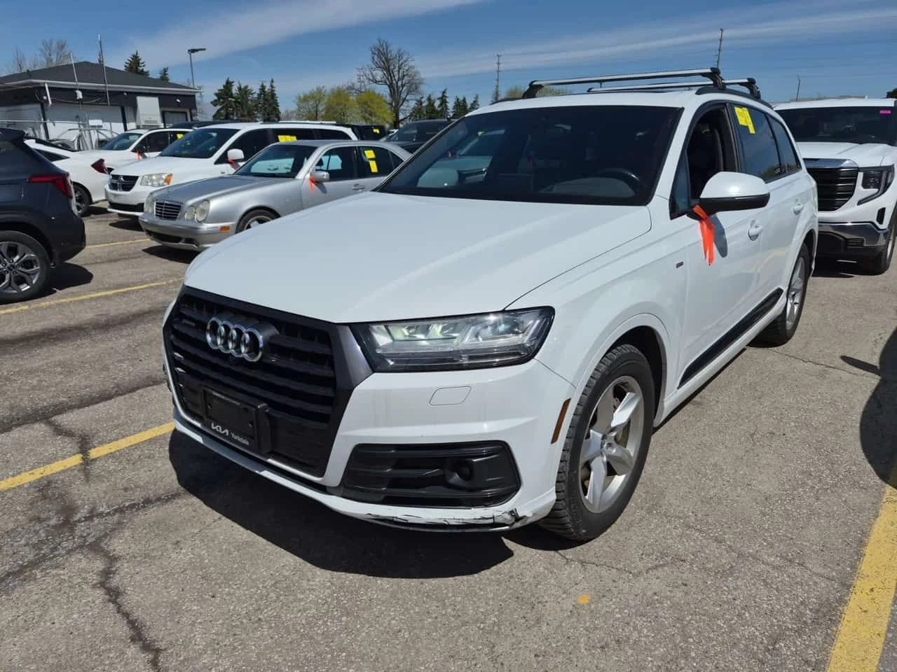 Audi Q7 TECHNIK/ДИСТРОНИК/ОБДУХ/2 КЛ/+ ГУМИ/HEAD UP/МАТРИК