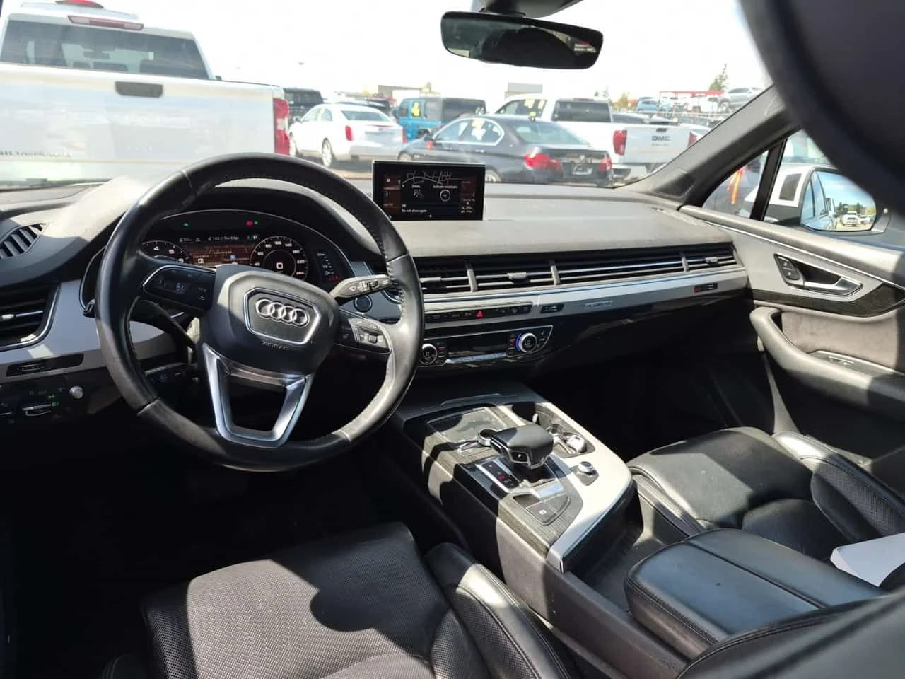 Audi Q7 TECHNIK/ДИСТРОНИК/ОБДУХ/2 КЛ/+ ГУМИ/HEAD UP/МАТРИК, снимка 6 - Автомобили и джипове - 54335782