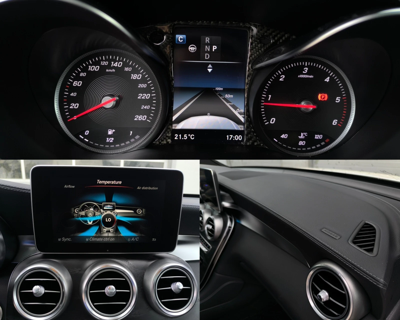 Mercedes-Benz GLC 250 D/AMG/PANORAMA/HEADUP/360/BURMEISTER , снимка 10 - Автомобили и джипове - 54807030