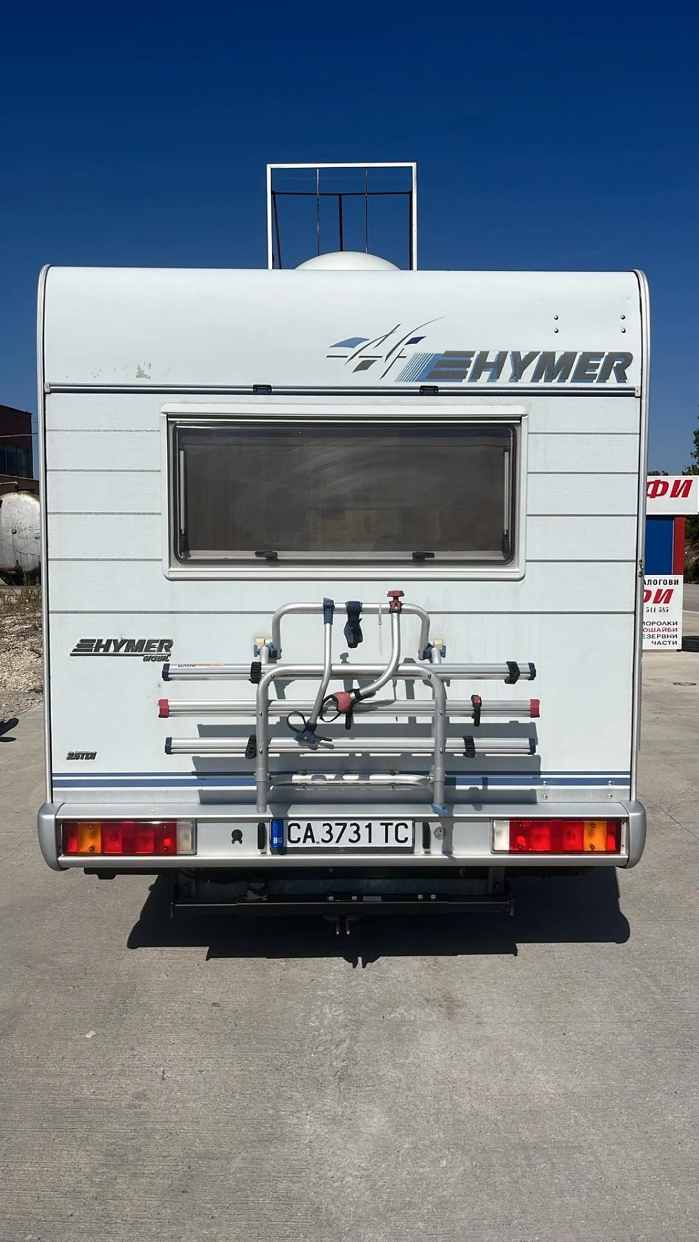 Кемпер HYMER / ERIBA B534, снимка 3 - Каравани и кемпери - 54712915