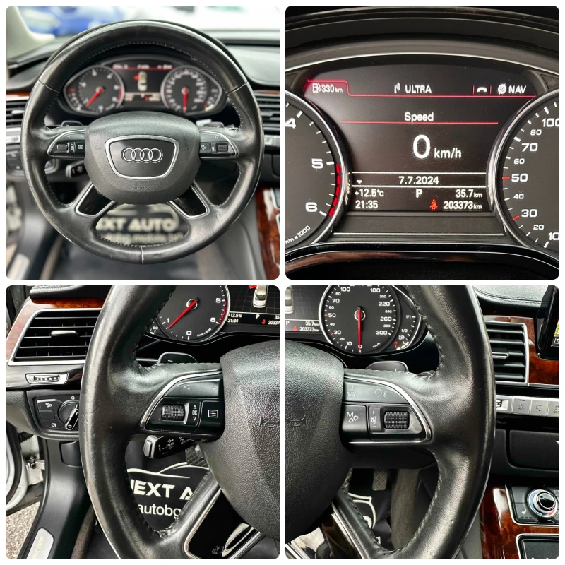 Audi A8 3.0TDI 250HP QUATTRO BOSE LED, снимка 13 - Автомобили и джипове - 52720996