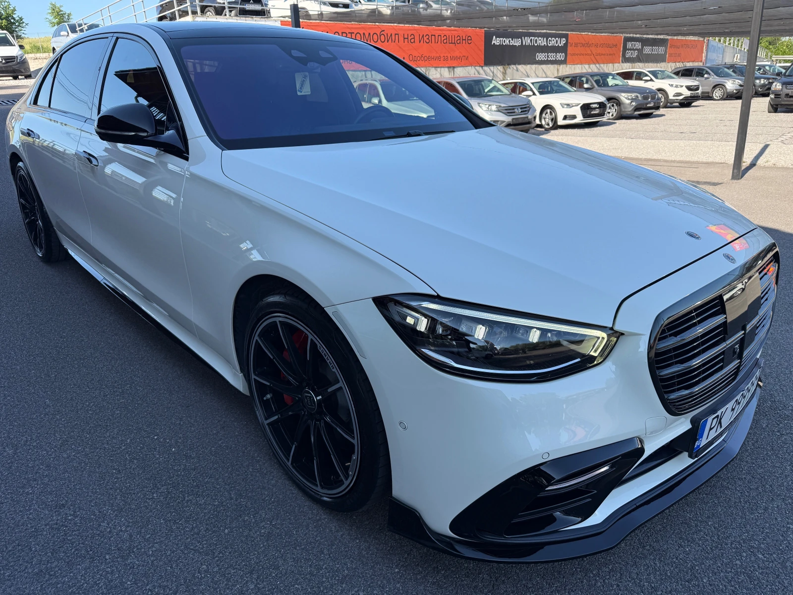 Mercedes-Benz S 500 * 4MATIC* BRABUS* LONG* 360* BURMESTER, снимка 3 - Автомобили и джипове - 54829783