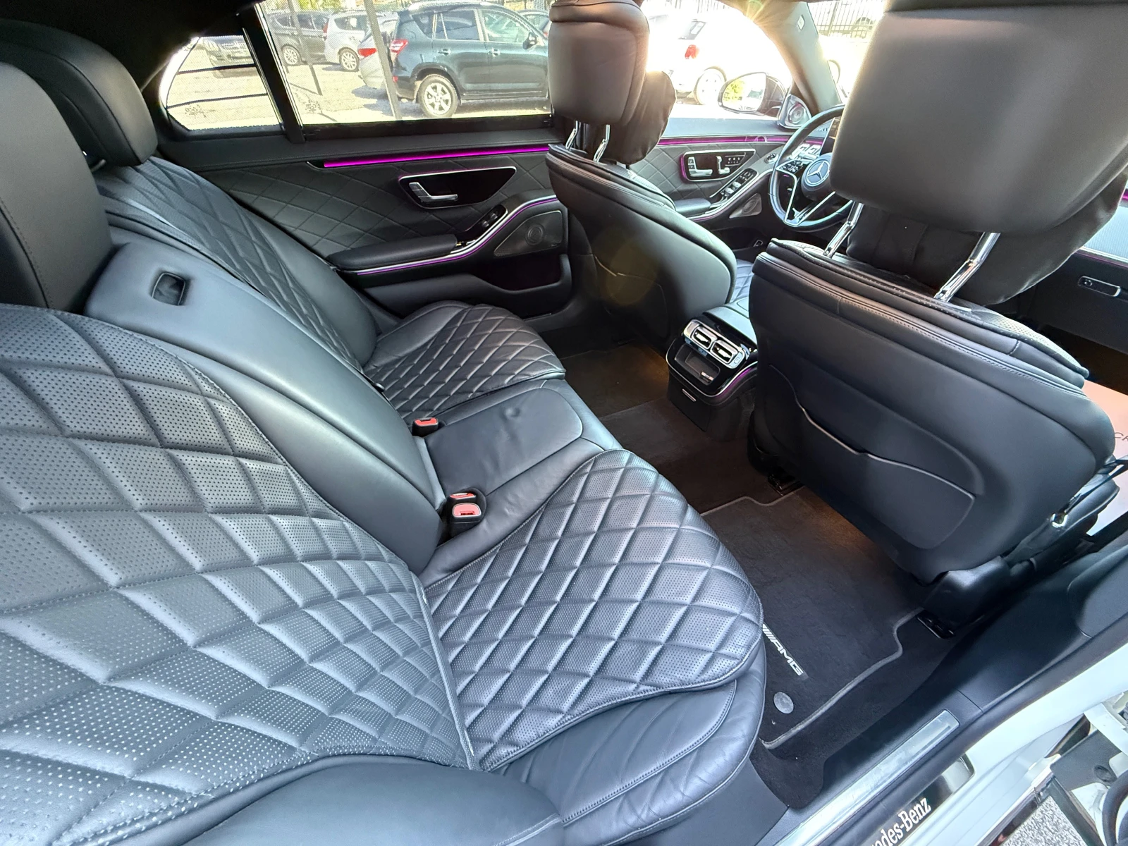 Mercedes-Benz S 500 * 4MATIC* BRABUS* LONG* 360* BURMESTER, снимка 11 - Автомобили и джипове - 54829783