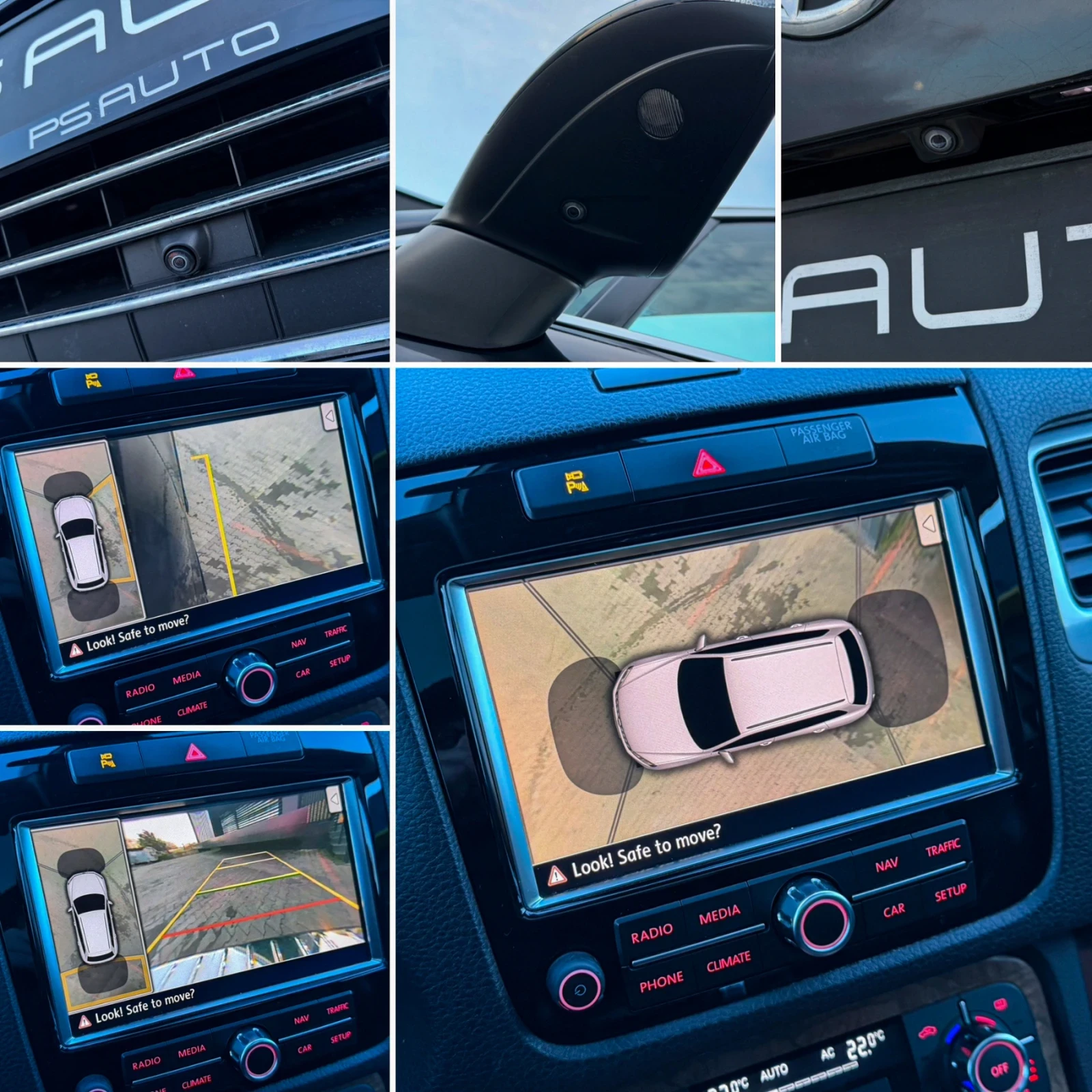 VW Touareg //R-Line / Обдухване / Подгряване / 360 КАМЕРИ, снимка 10 - Автомобили и джипове - 54081466