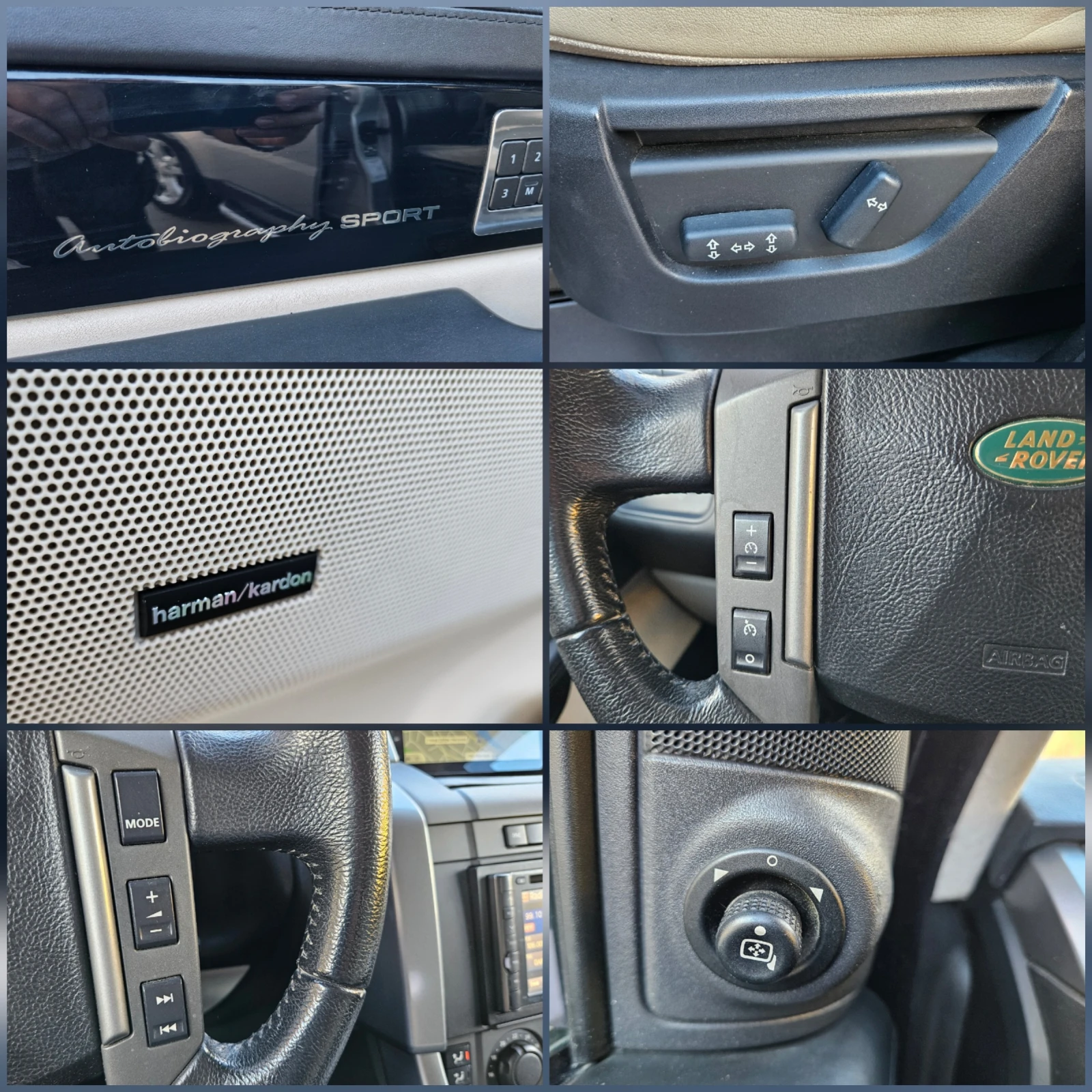 Land Rover Range Rover Sport Autobiography/Avtomat/Navig/Koja/ Unikat, снимка 16 - Автомобили и джипове - 54131631