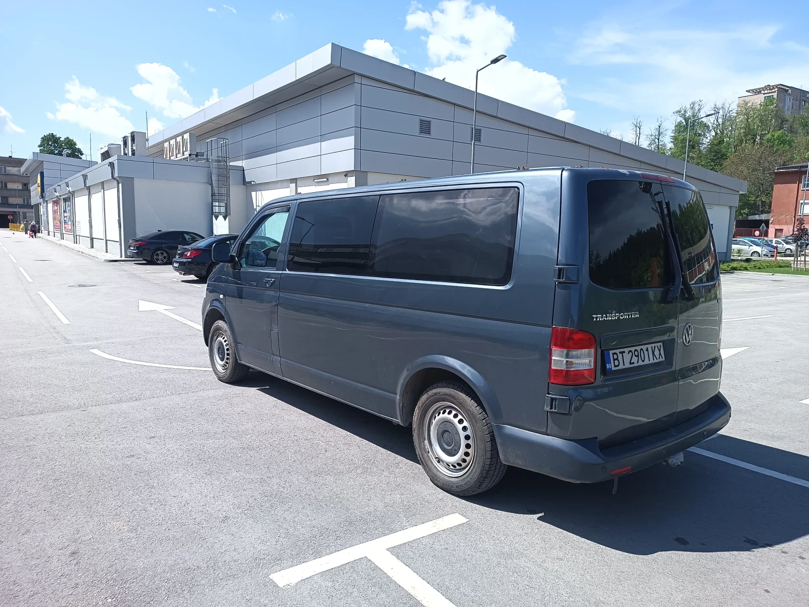VW Transporter T5 1.9 TDI DOUBLE CAB LONG 6 местен - изображение 8
