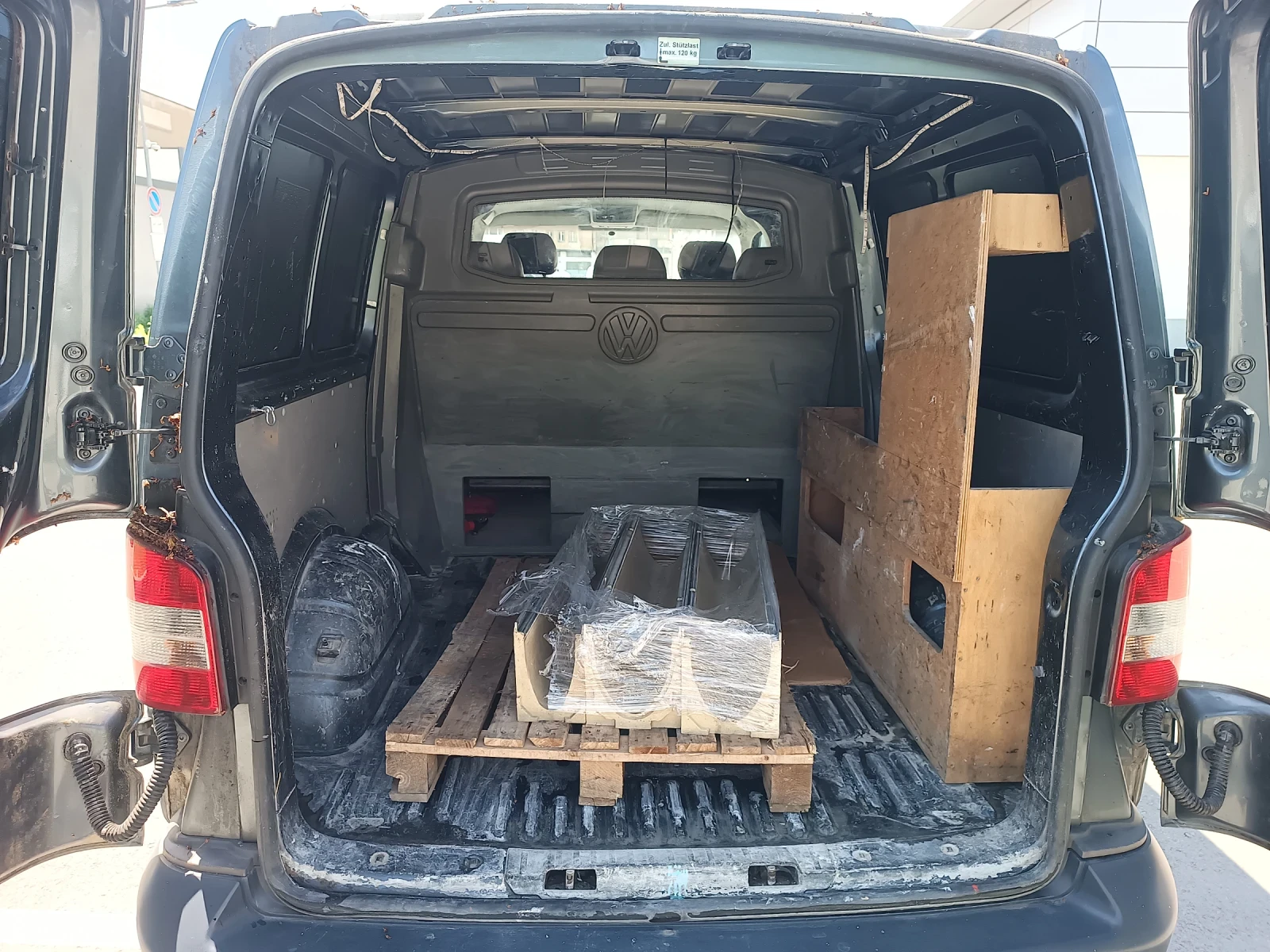 VW Transporter T5 1.9 TDI DOUBLE CAB LONG 6 местен - изображение 9