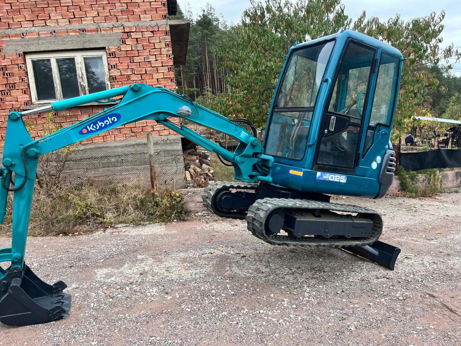 Багер Kubota k025, снимка 6 - Индустриална техника - 56497216