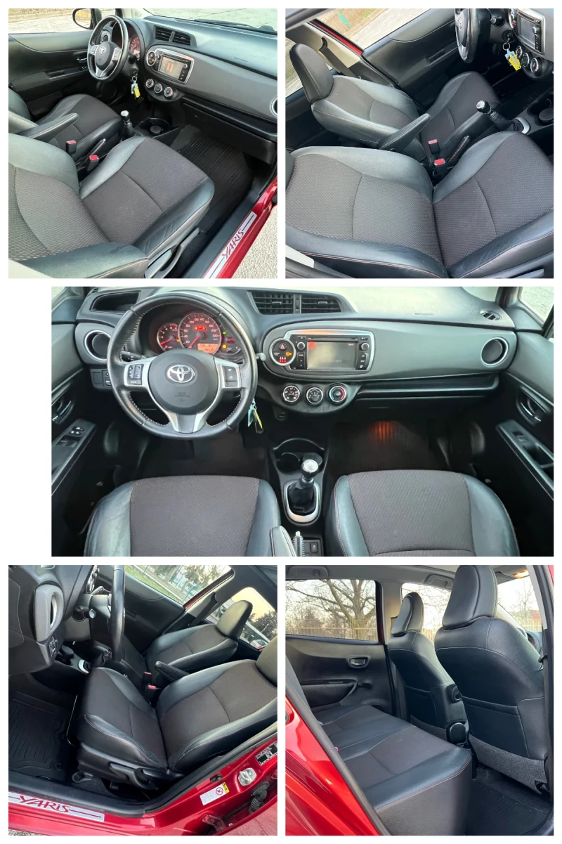 Toyota Yaris 1.4 D4D ПАНОРАМА, снимка 11 - Автомобили и джипове - 49363245