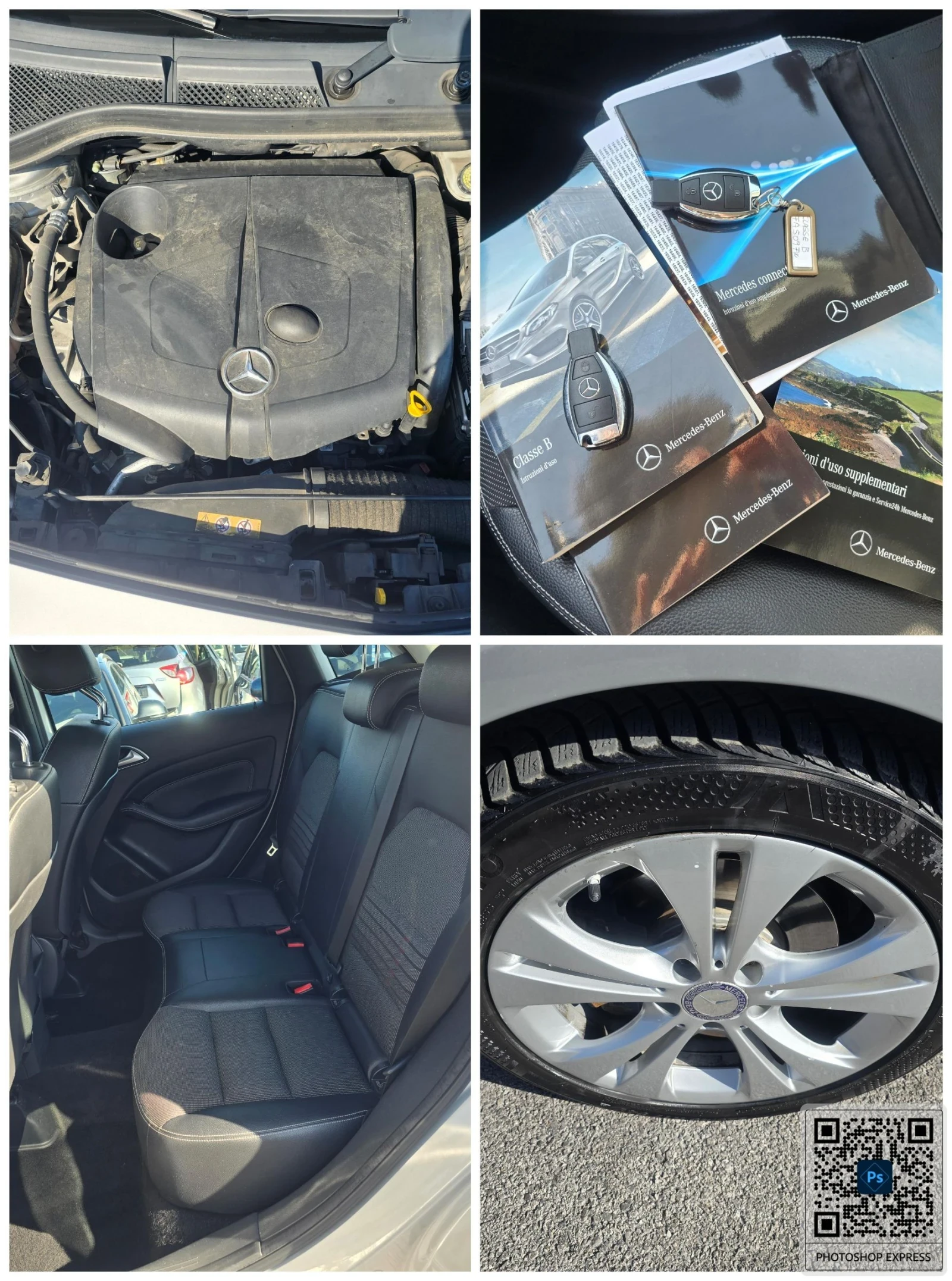 Mercedes-Benz B 200 CDI Evro 6B  | Mobile.bg — изображение 16