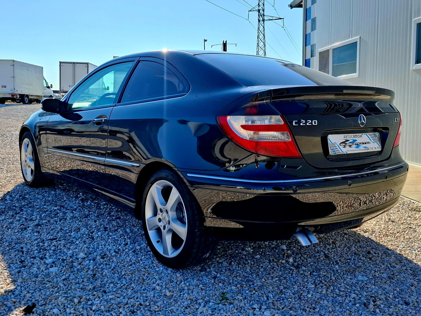 Mercedes-Benz C 220 CDI/Coupe/harman kardon/Full, снимка 3 - Автомобили и джипове - 55470320