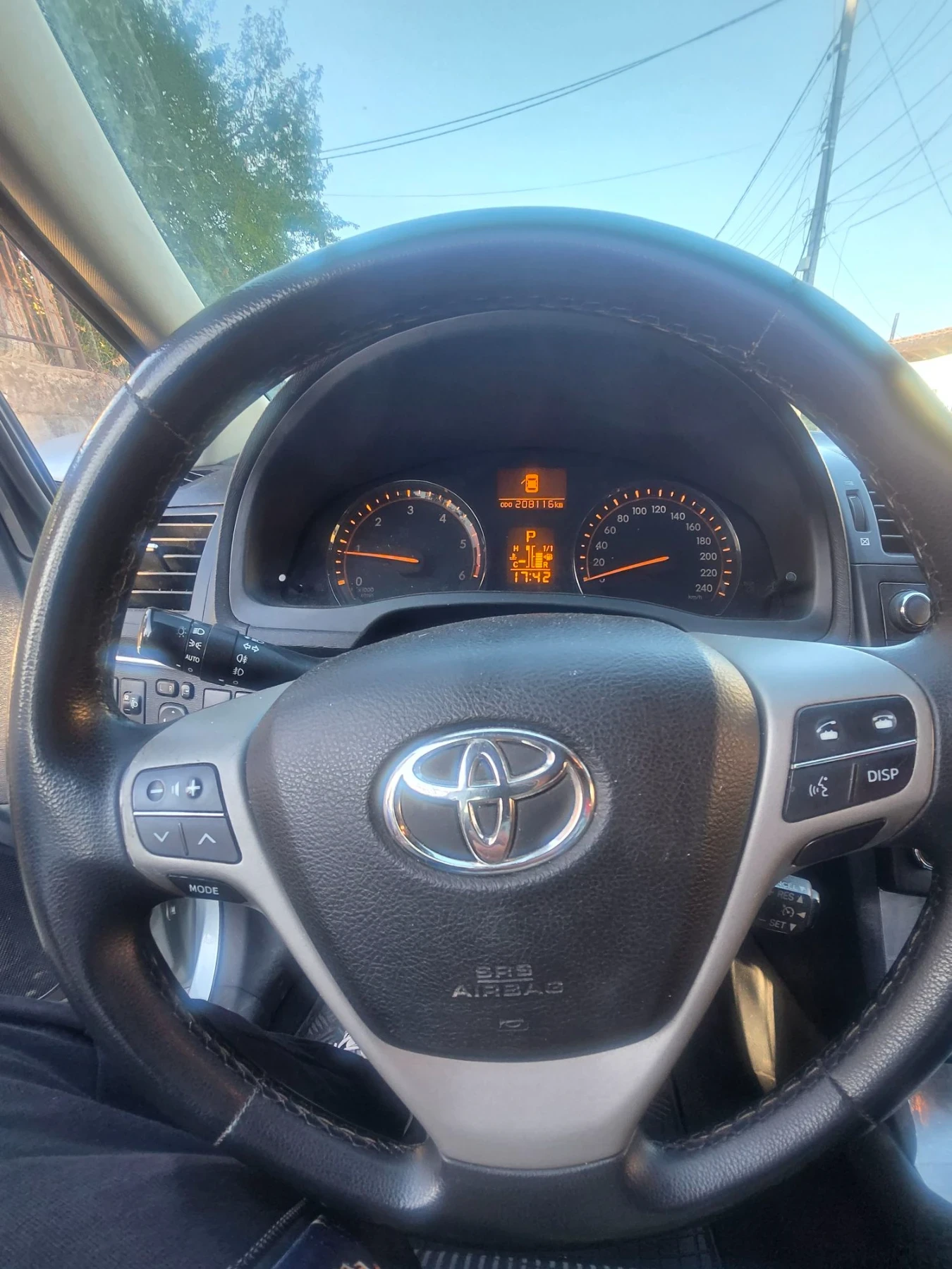 Toyota Avensis 2.2дизел  150к.с. 2009г. автомат., снимка 10 - Автомобили и джипове - 56339280