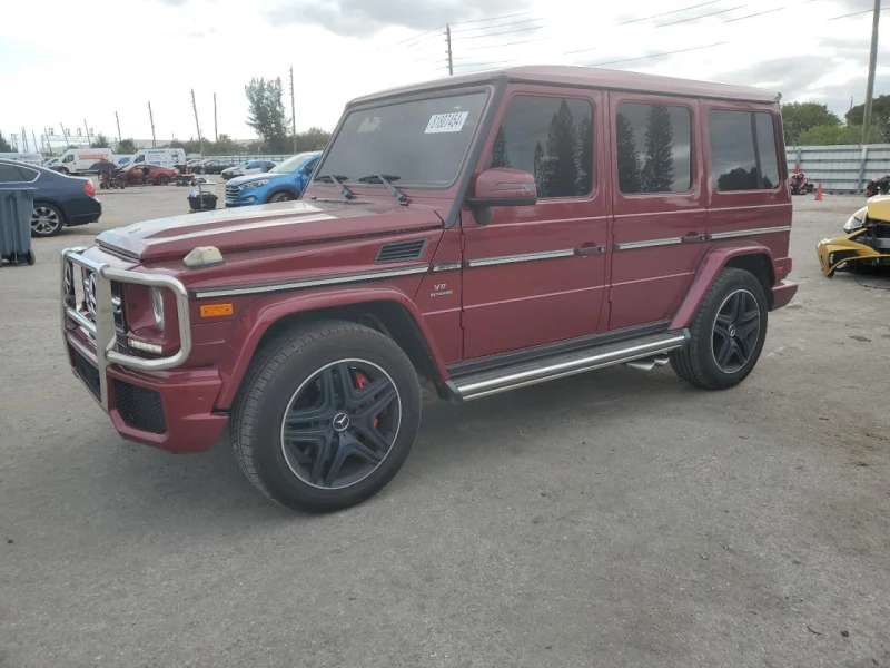 Mercedes-Benz G 63 AMG designo* burmester* pano* m.tochka* pamet* , снимка 1 - Автомобили и джипове - 48635579