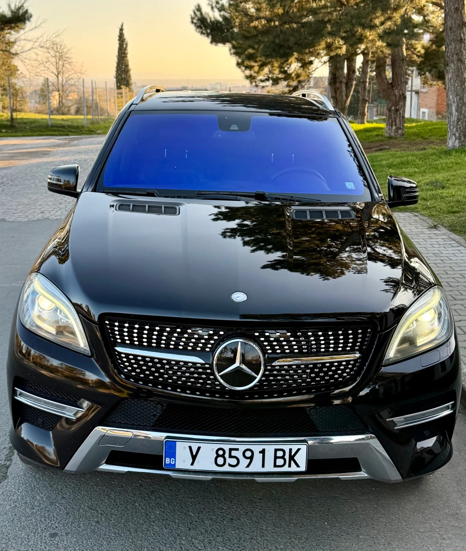 Mercedes-Benz ML 350 AMG LINE/ Въздух/Масаж/Подгрев/Ел теглич/