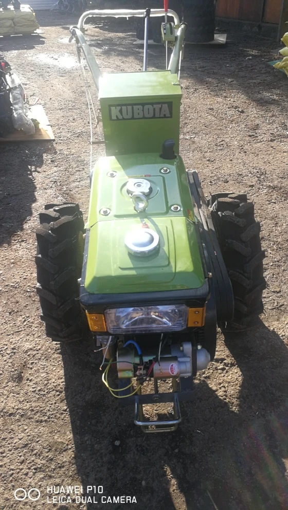 Мотокултиватор Kubota ЧИСТО НОВ дизел 10к.с., снимка 10 - Селскостопанска техника - 55659235