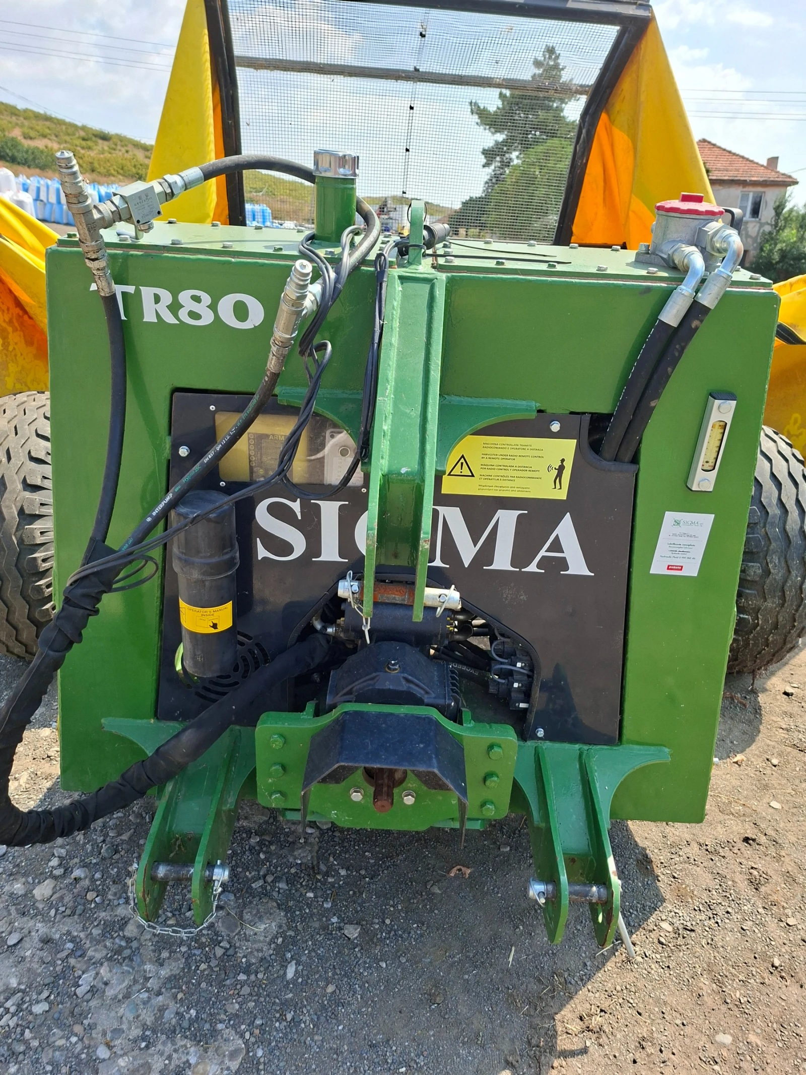Комбайн Друга марка SICMA TR80, снимка 8 - Селскостопанска техника - 55516873