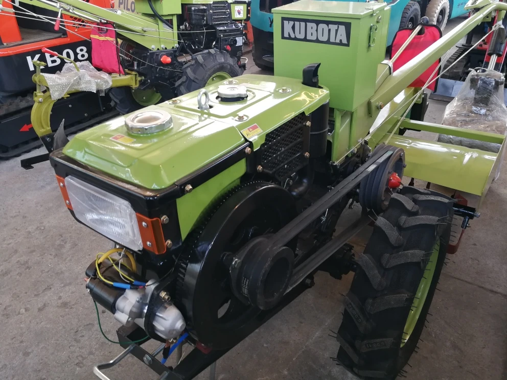 Мотокултиватор Kubota ЧИСТО НОВ дизел 10к.с., снимка 7 - Селскостопанска техника - 55659235
