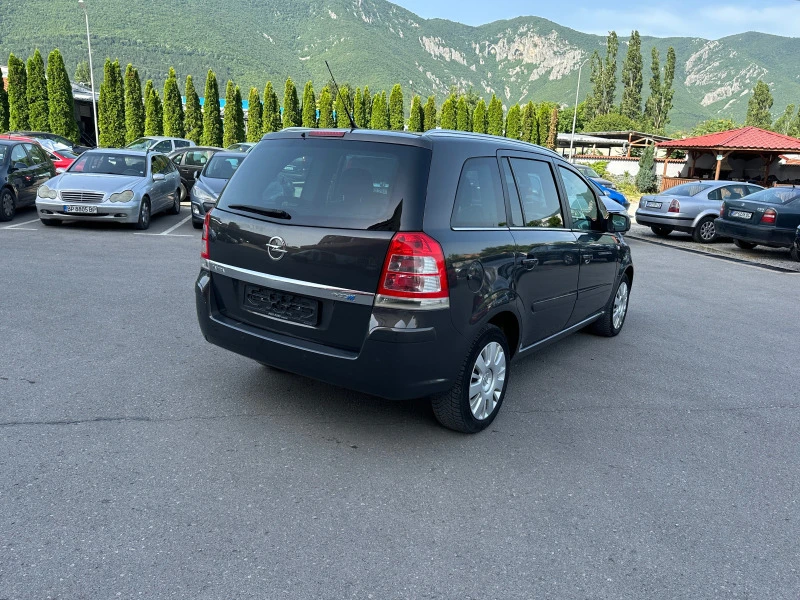 Opel Zafira 1.6i МЕТАН - УНИКАТ - РЕАЛНИ КИЛОМЕТРИ, снимка 5 - Автомобили и джипове - 46306020