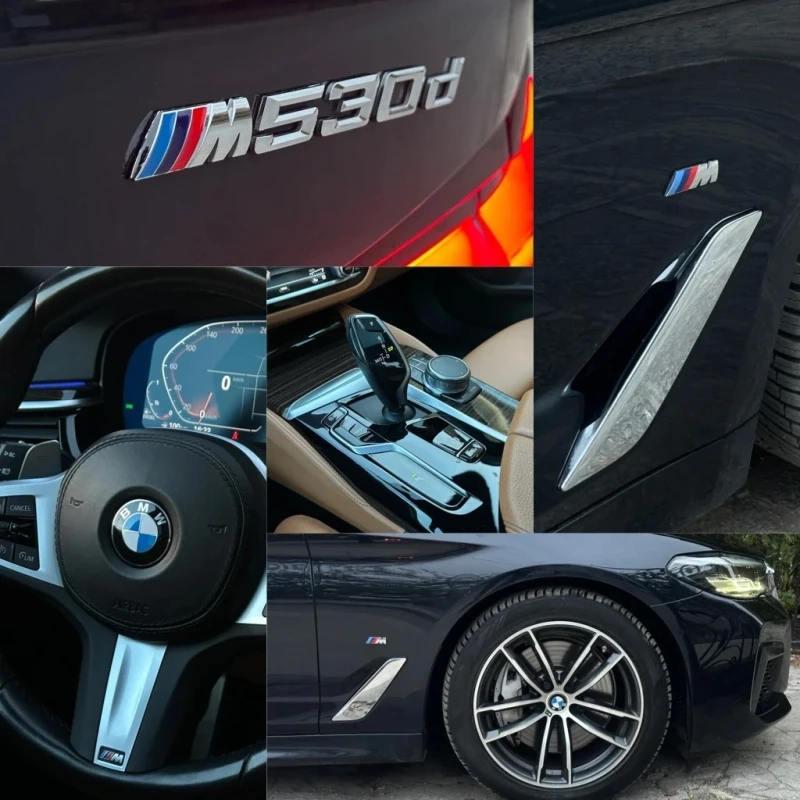 BMW 530 d M-Sport X-Drive 2023 ПЪЛНА ИСТОРИЯ БЕЗ АНАЛОГ, снимка 11 - Автомобили и джипове - 48870462