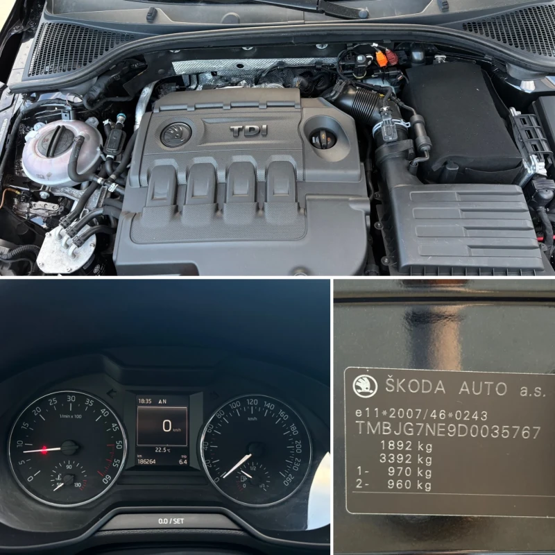 Skoda Octavia 1.6 TDI* Navi* LED* Xenon* EURO5B* , снимка 16 - Автомобили и джипове - 51429423